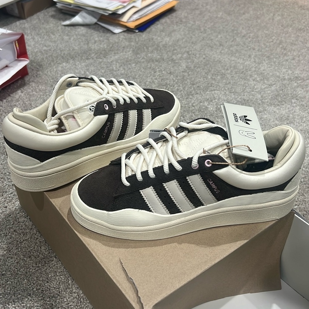 Brand new adidas x bad bunny campus collab. Size 7.5W but fits like an 8W.